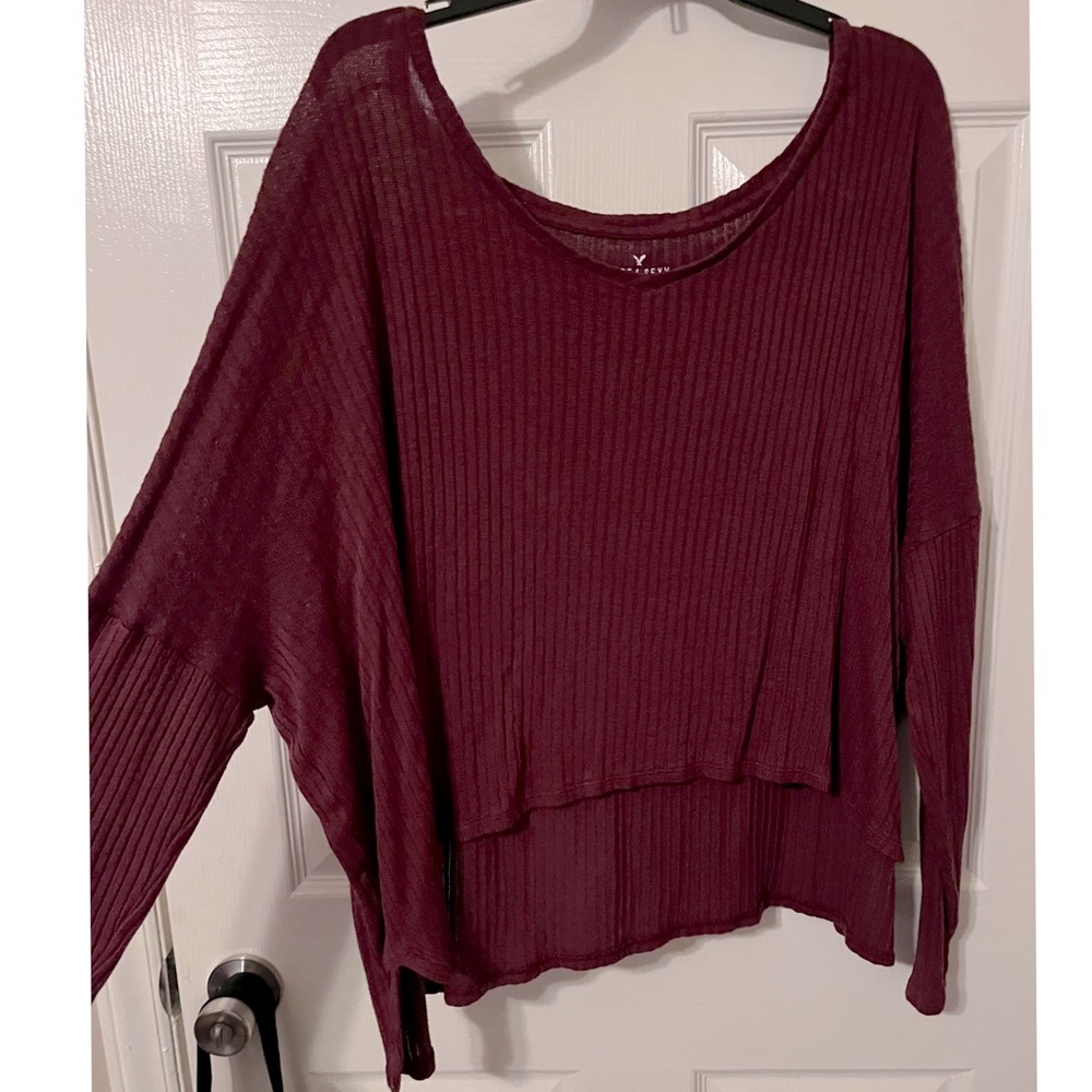 Soft & Sexy AE Maroon Longsleeve!